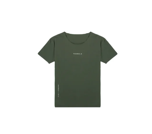 Camiseta Youngla Oversized Verde