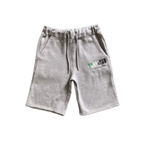 Conjunto Shorts TrapStar Cinza e Verde