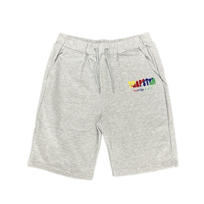 Conjunto Shorts TrapStar Cinza Colorido