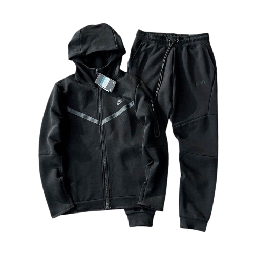 Conjunto Nike Tech Fleece Preto