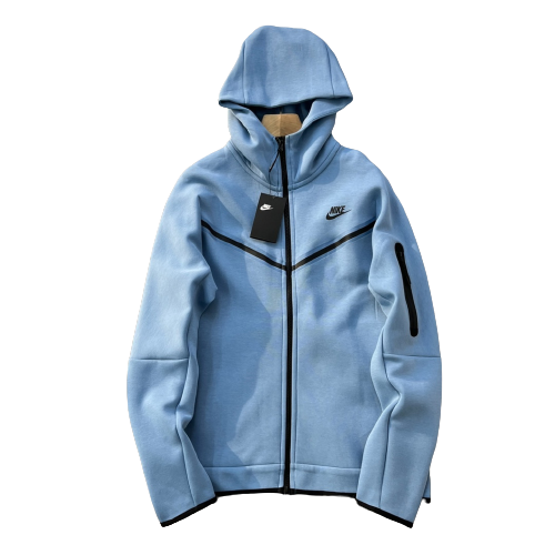 Moletom Nike Tech Fleece Azul claro