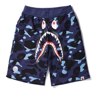 Shorts Bape Shark Azul
