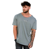 Camiseta Youngla Oversized Cinza