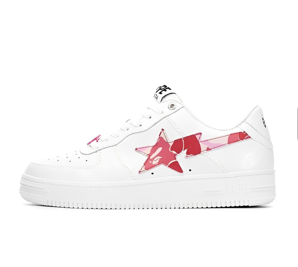 Tênis Bape Sta Camuflado Rosa