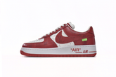 Louis Vuitton x Nike Air Force 1 White Red