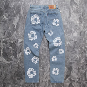 Calça Denim Tears x Levi's Jeans Ligh wash