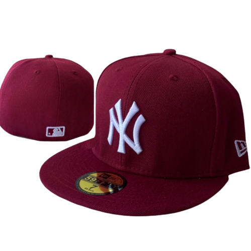 Boné 59 Fifty Vermelho Escuro