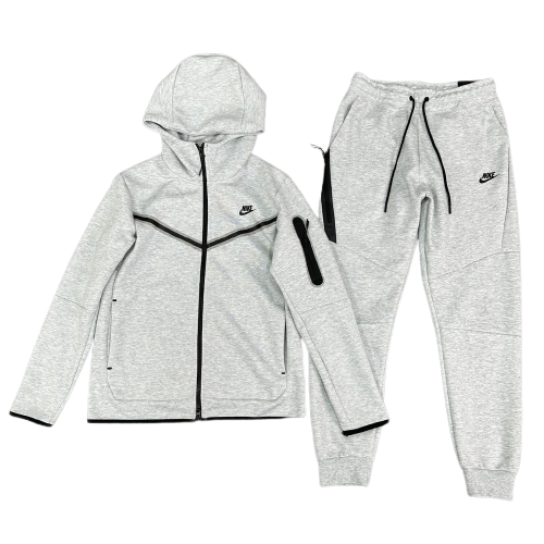 Conjunto Nike Tech Fleece Cinza