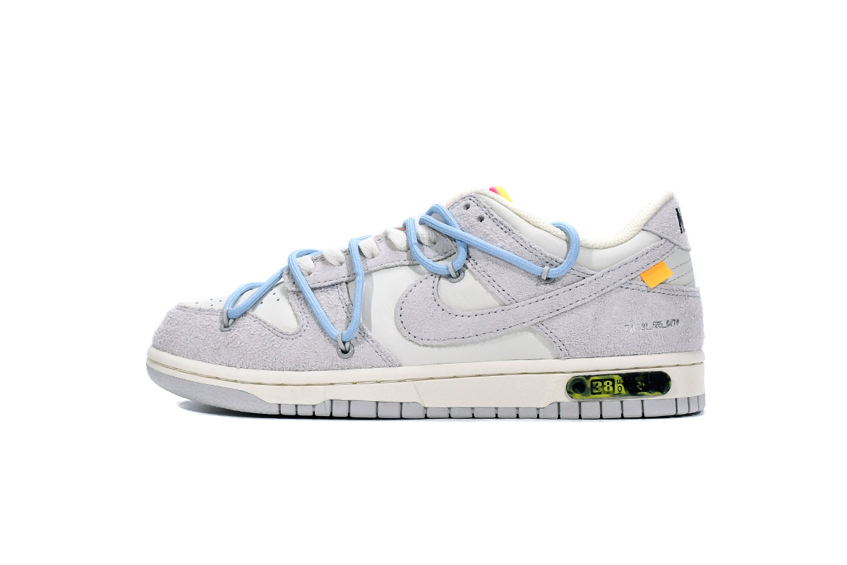 Off White X Nike Dunk SB LOW Azul Claro