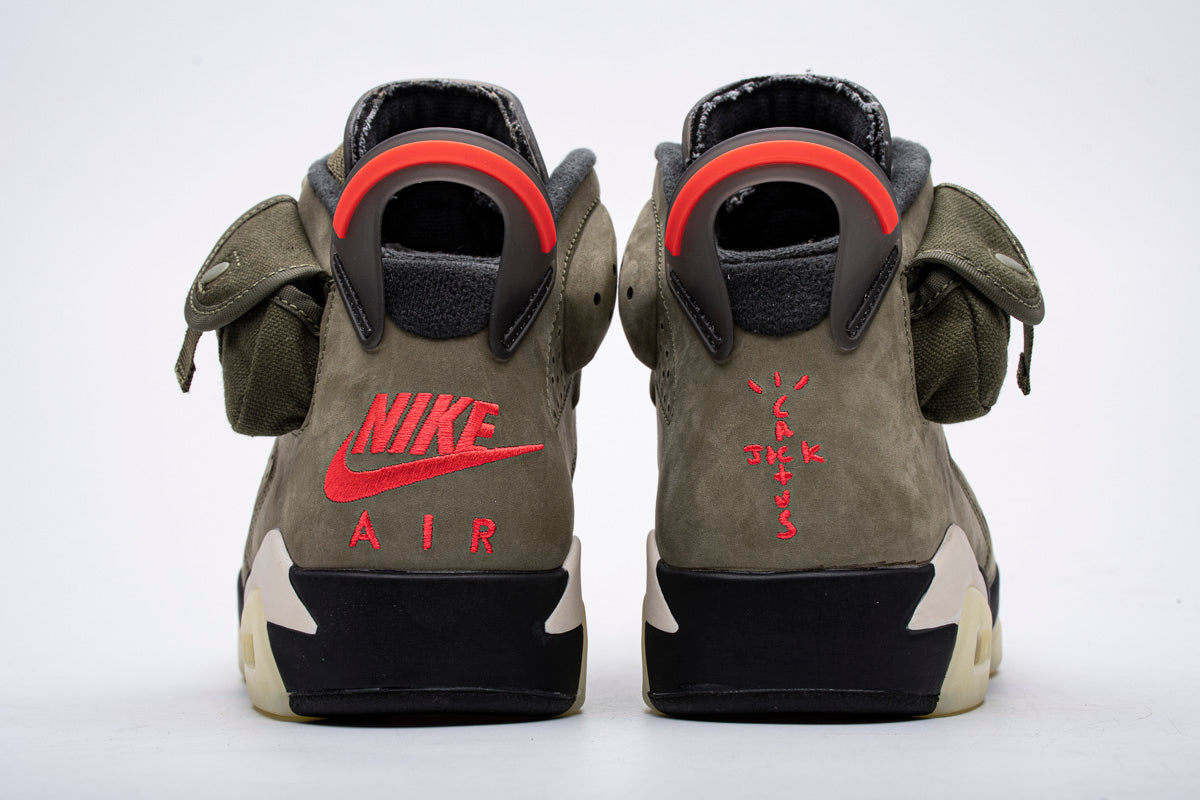 Travis Scott X Air Jordan 6 “Medium Olive”