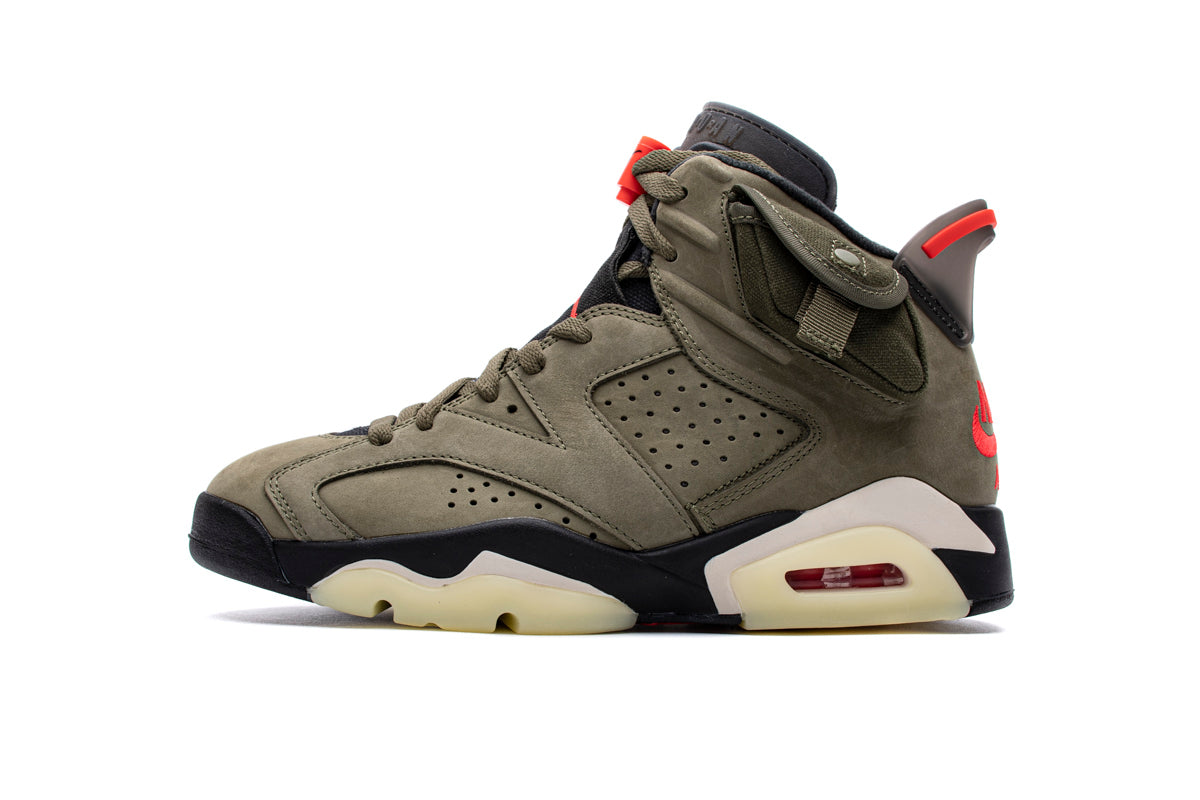 Travis Scott X Air Jordan 6 “Medium Olive”