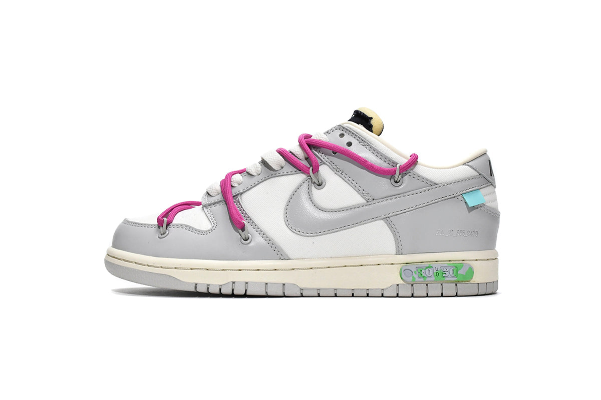 Off White X Nike Dunk SB LOW Rosa