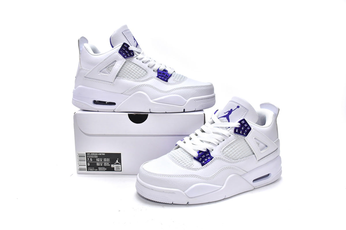 Air Jordan 4 Retro Purple Metallic