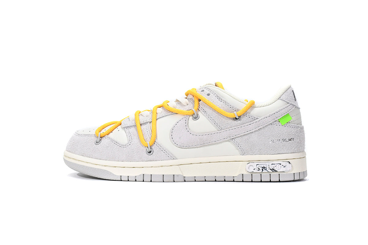 Off White X Nike Dunk SB LOW Yellow