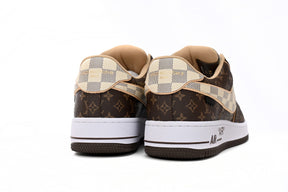 Louis Vuitton X Nike Air Force1 LOW Brown