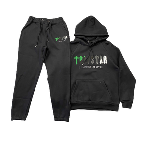 Conjunto TrapStar Preto e Verde