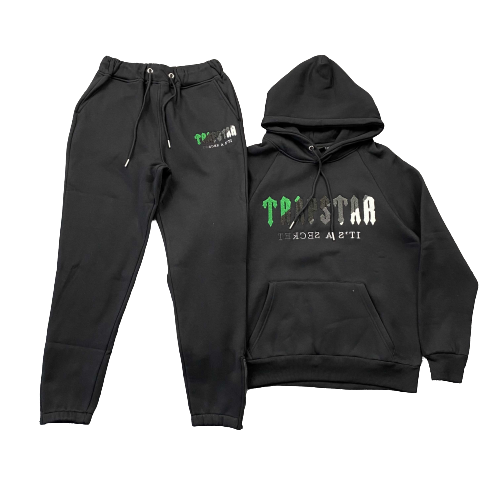 Conjunto TrapStar Preto e Verde