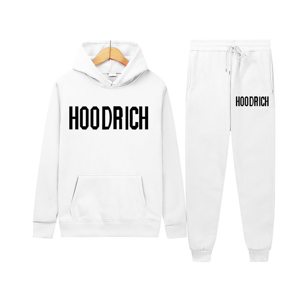 Conjunto Hoodrich Branco e Preto