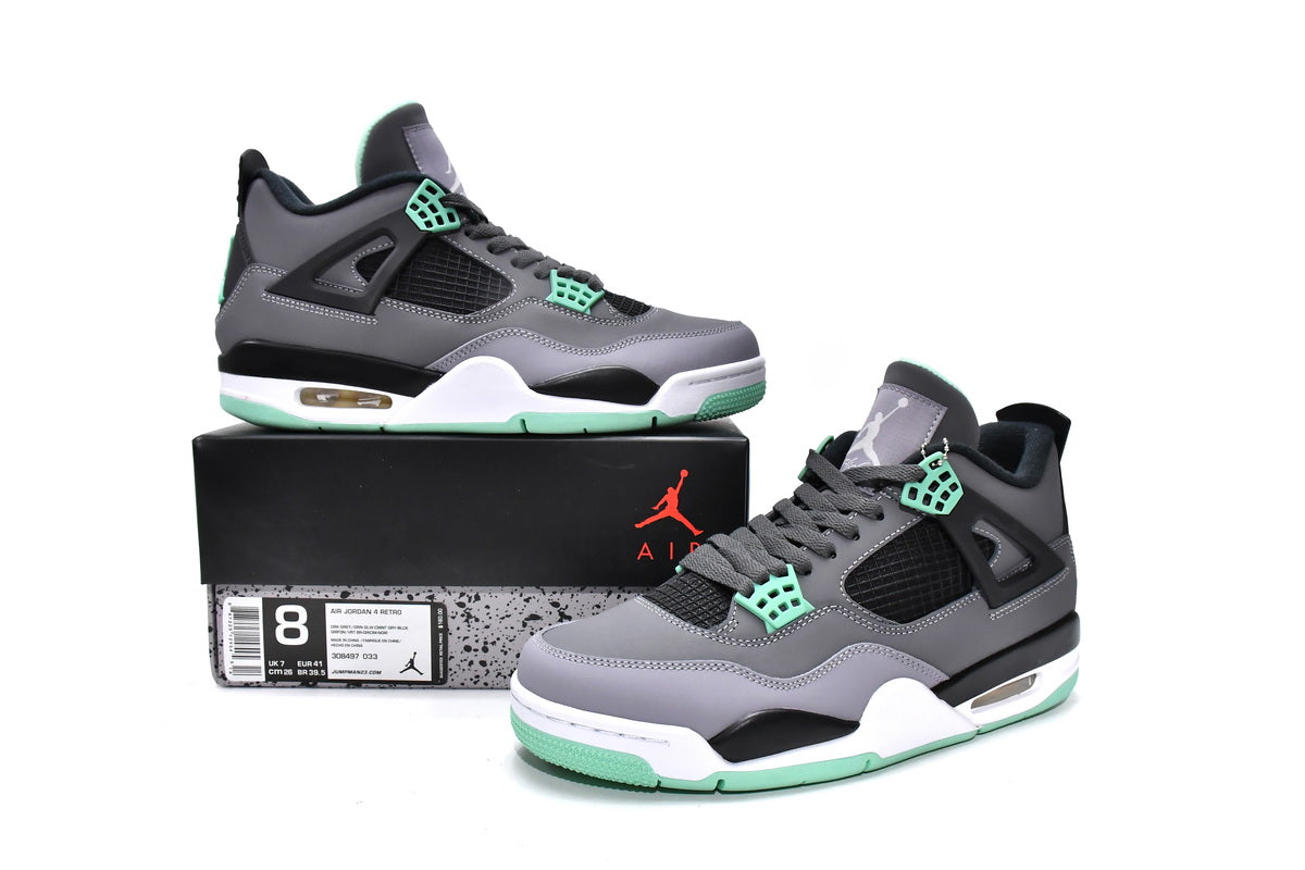 Air Jordan 4 Retro Green Glow