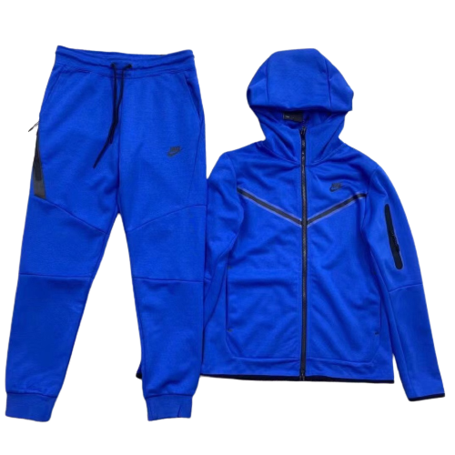 Conjunto Nike Tech Fleece Azul