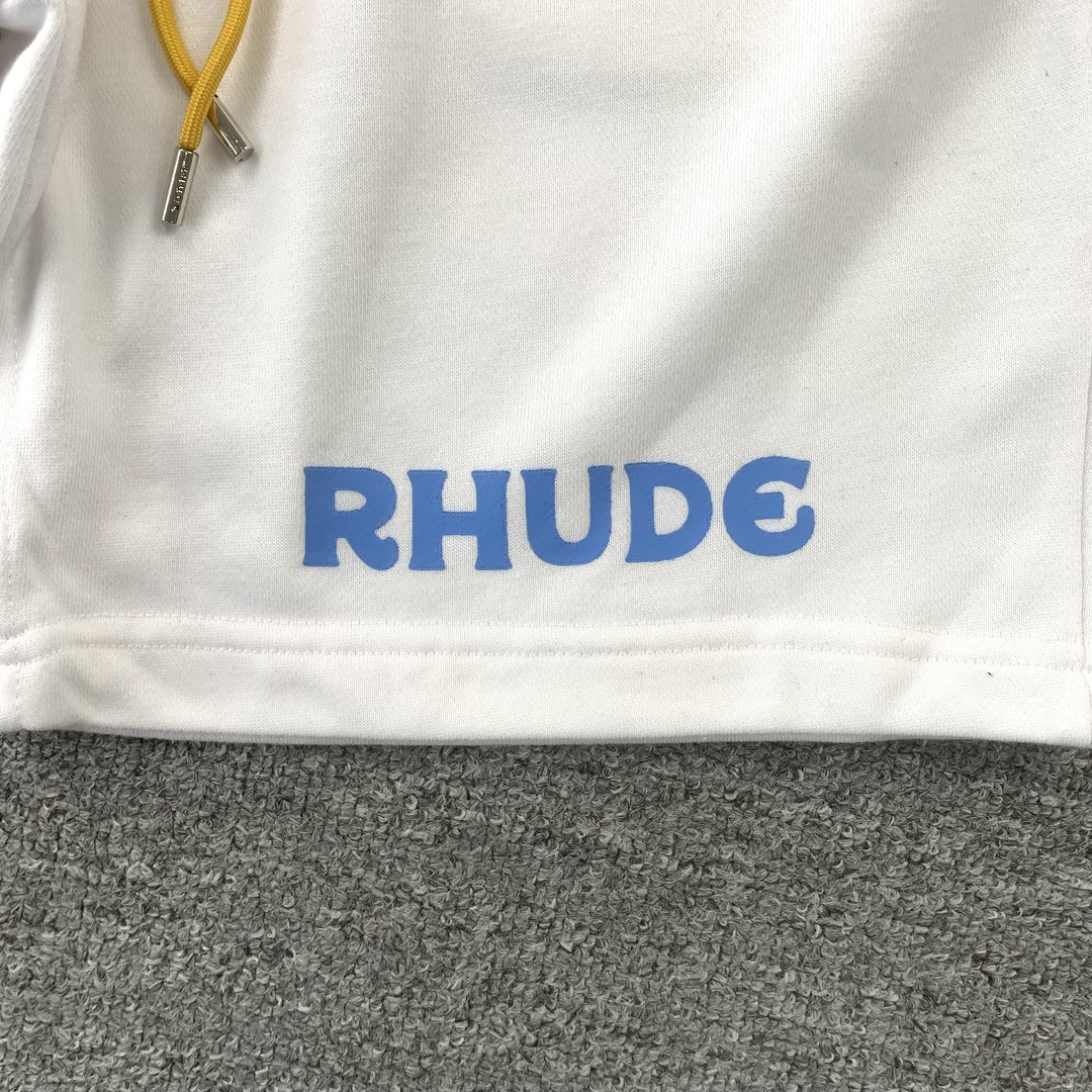 Shorts Rhude Branco