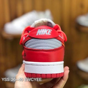 Nike Dunk Low X OFF White Vermelho