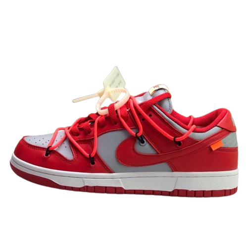 Nike Dunk Low X OFF White Vermelho