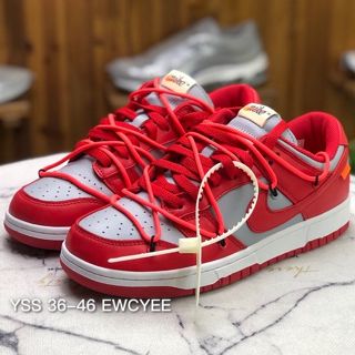 Nike Dunk Low X OFF White Vermelho